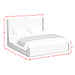 Brisbane UPH Bed with Boucle Beige and LED - Jack’s Furniture and More (Laredo, TX)