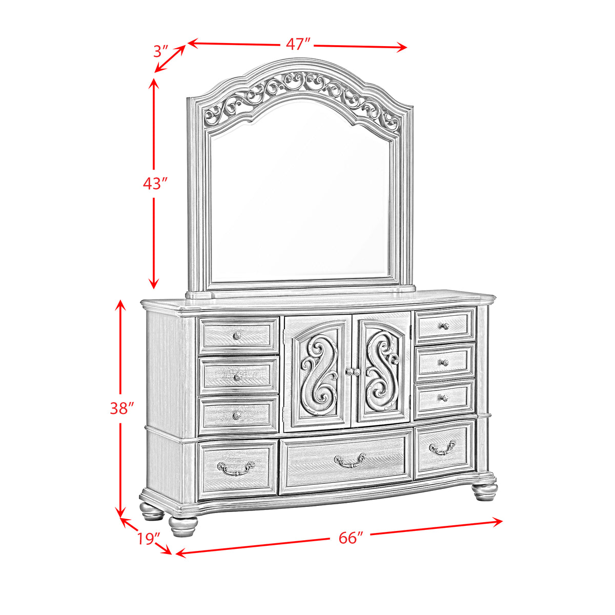 Brunswick Panel Bedroom Set