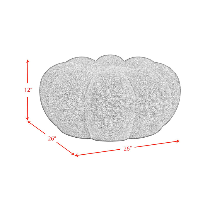 Bubble Swivel Chair and Ottoman in Red - Jack’s Furniture and More (Laredo, TX)