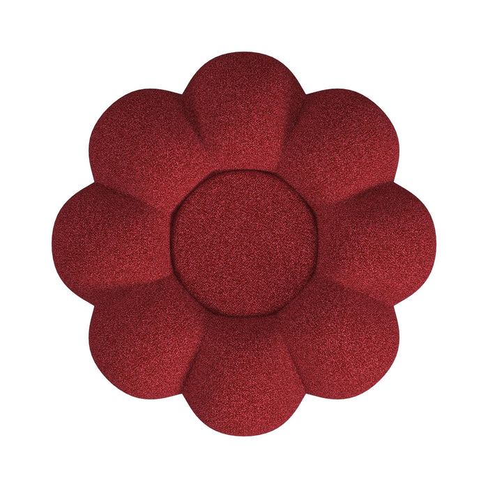 Bubble Swivel Chair and Ottoman in Red - Jack’s Furniture and More (Laredo, TX)