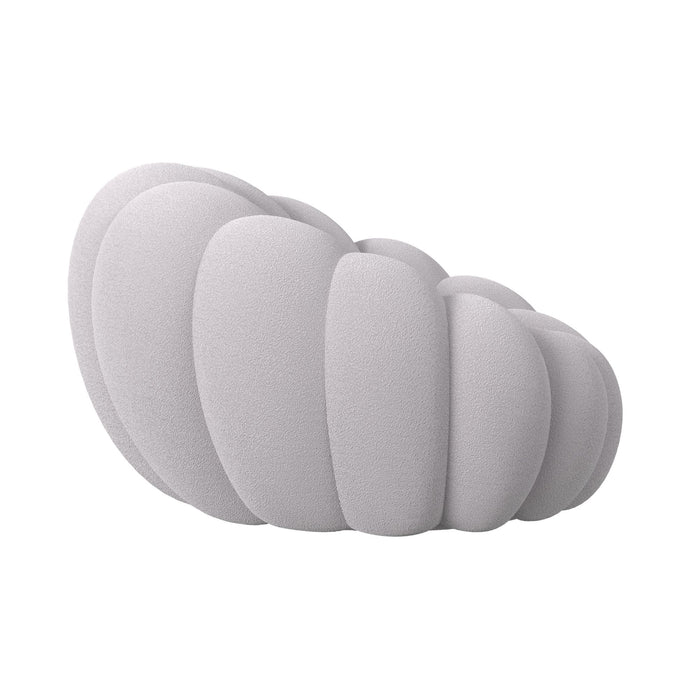 Bubble Swivel Chair and Ottoman in Grey - Jack’s Furniture and More (Laredo, TX)