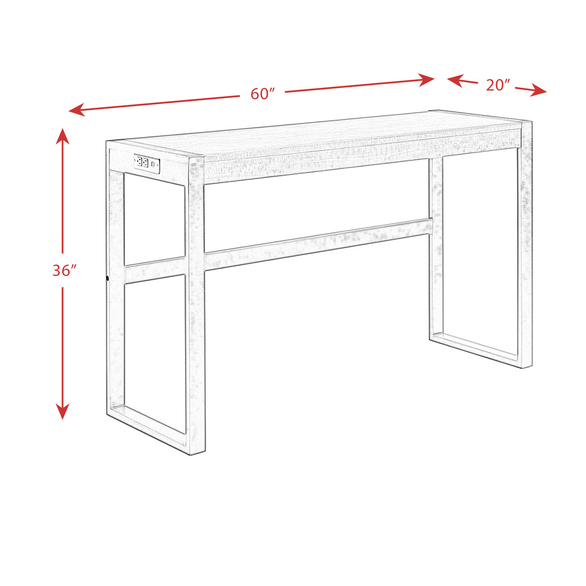Caesar Occasional Bar Table Single Pack (Table + Three Stools)