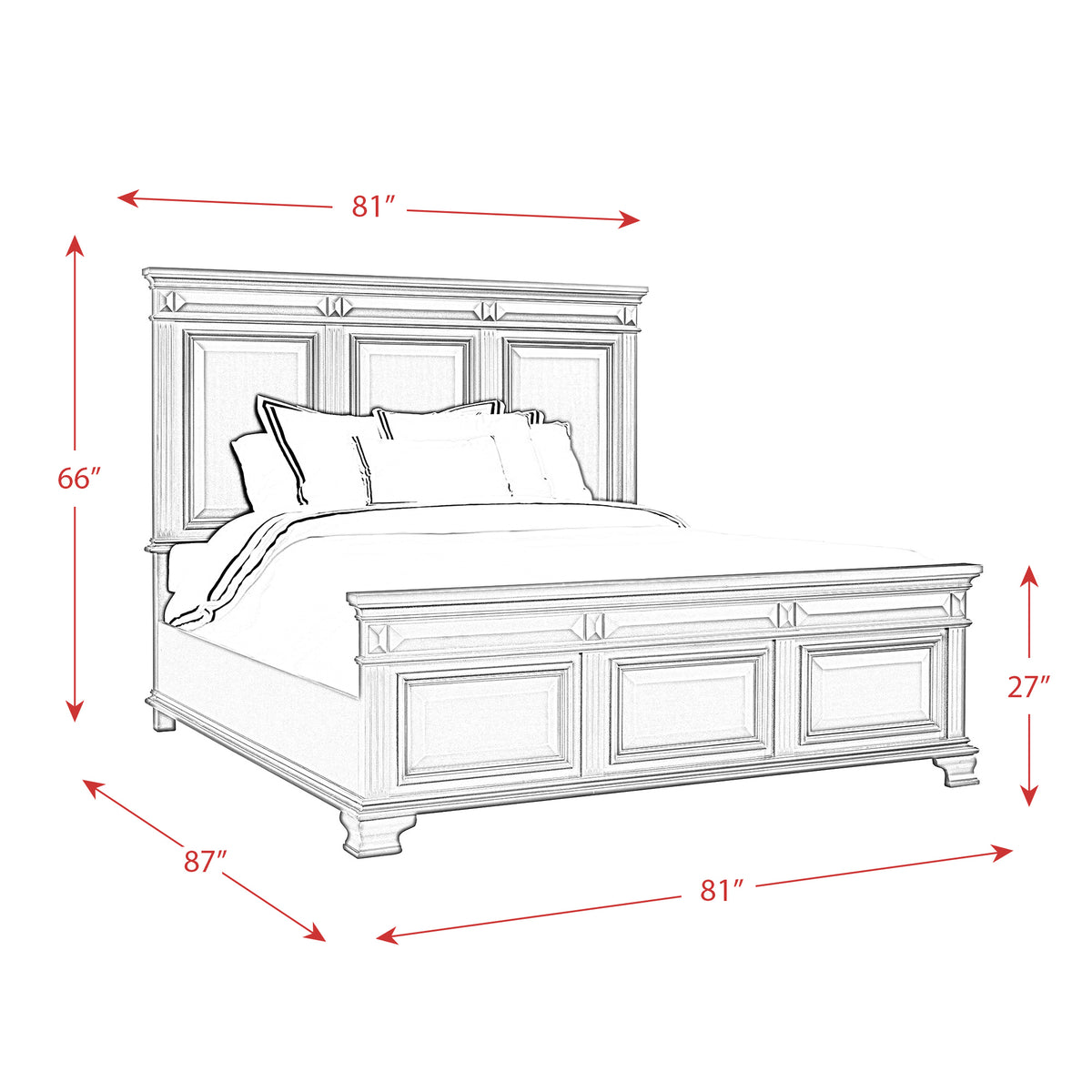 Calloway Panel Bed - Jack’s Furniture and More (Laredo, TX)