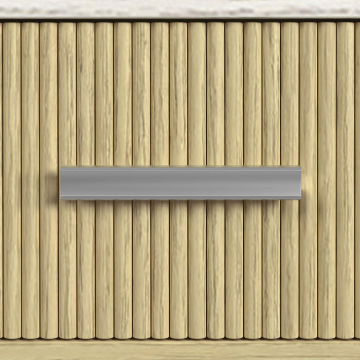 Cambrie Buffet with LED and Power in Off-White and Natural - Jack’s Furniture and More (Laredo, TX)