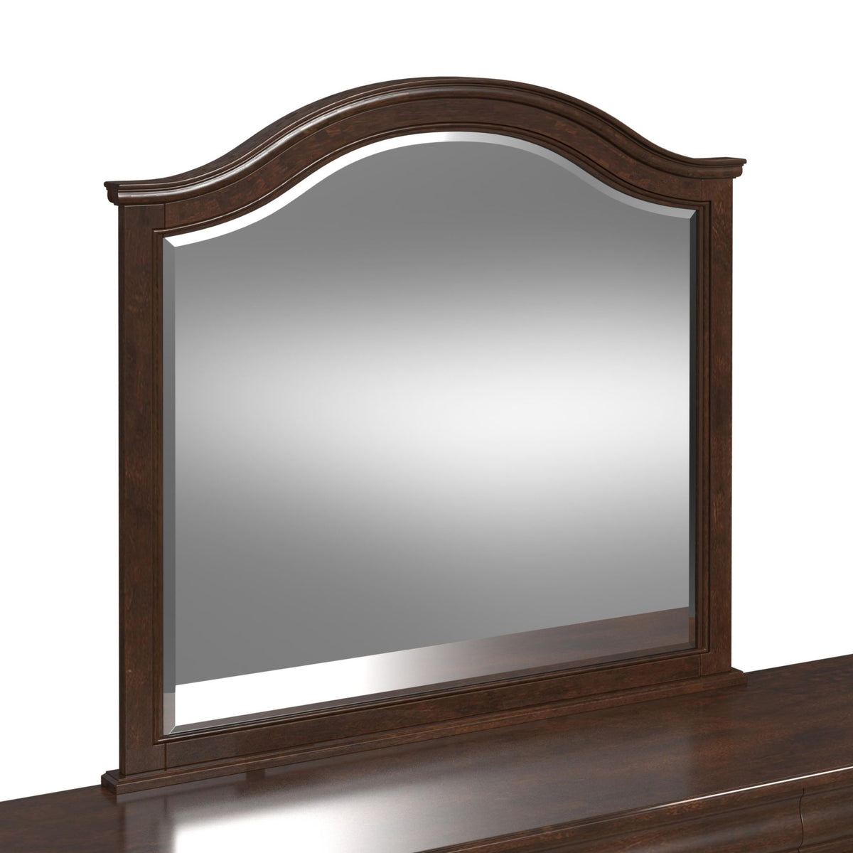 Cameron Cherry Dresser & Mirror Set - Jack’s Furniture and More (Laredo, TX)