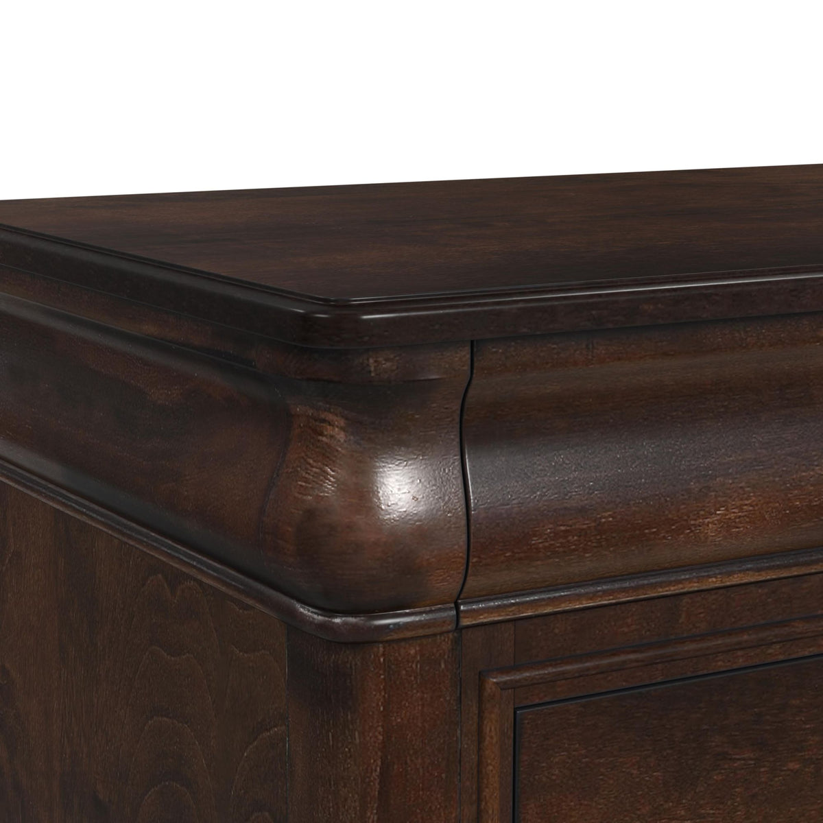 Cameron Cherry Dresser & Mirror Set - Jack’s Furniture and More (Laredo, TX)