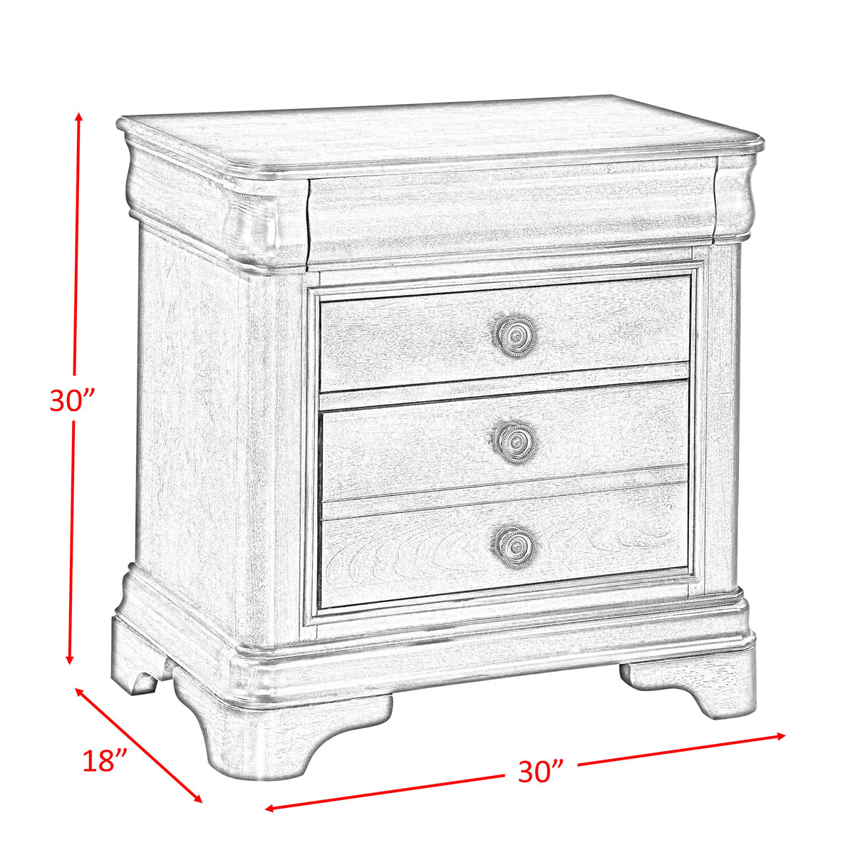 Cameron Nightstand - Jack’s Furniture and More (Laredo, TX)