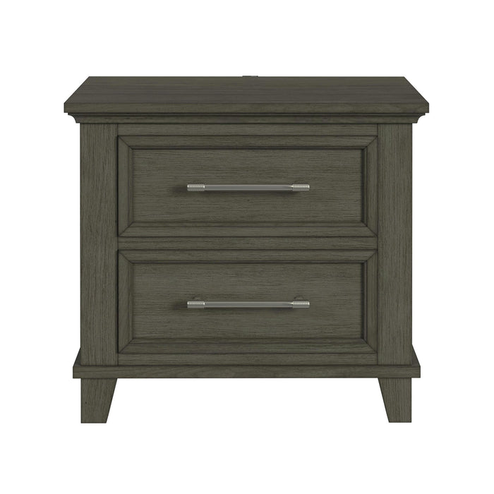 Canterbury 2-Drawer Nightstand with USB - Jack’s Furniture and More (Laredo, TX)