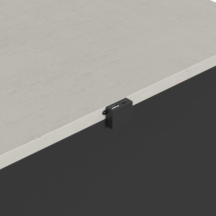 Canterbury 2-Drawer Nightstand with USB - Jack’s Furniture and More (Laredo, TX)