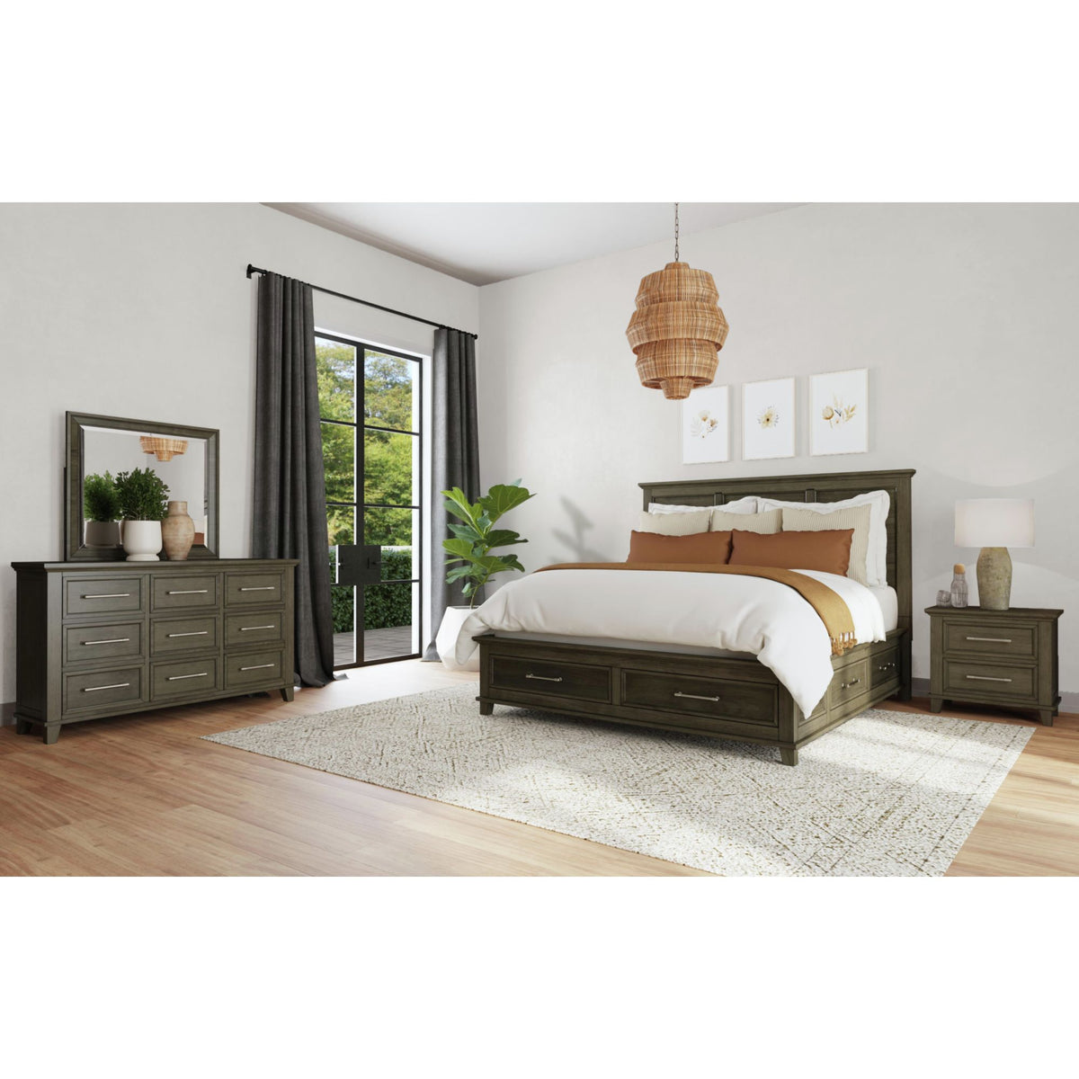 Canterbury Storage Bed