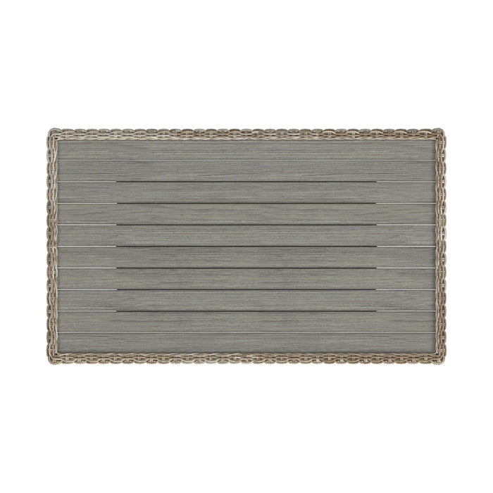 Carmona 6PC Conversion Set in Natural and Olefin Beige with Ottoman - Jack’s Furniture and More (Laredo, TX)