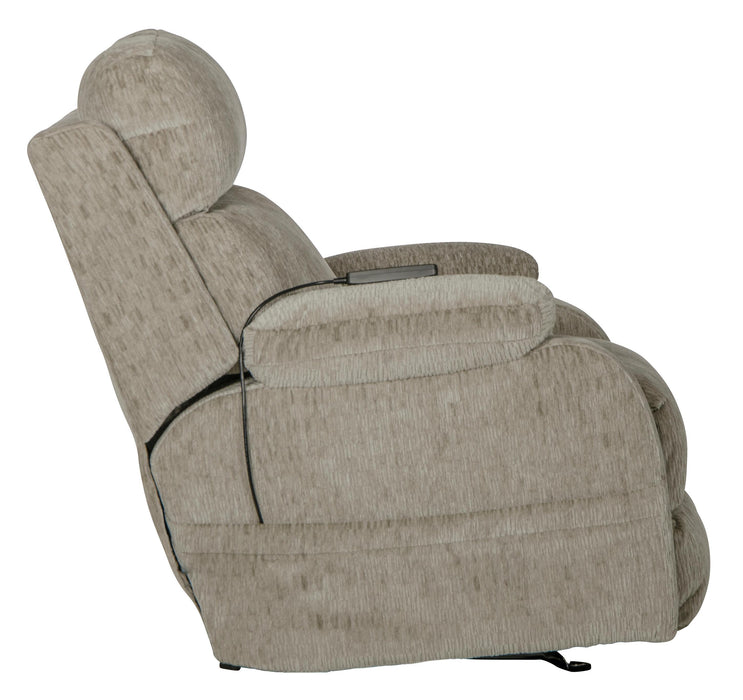 Refresher Power Rocker Recliner with Power Adjustable Headrest & Lumbar and CR3 Heat & Massage