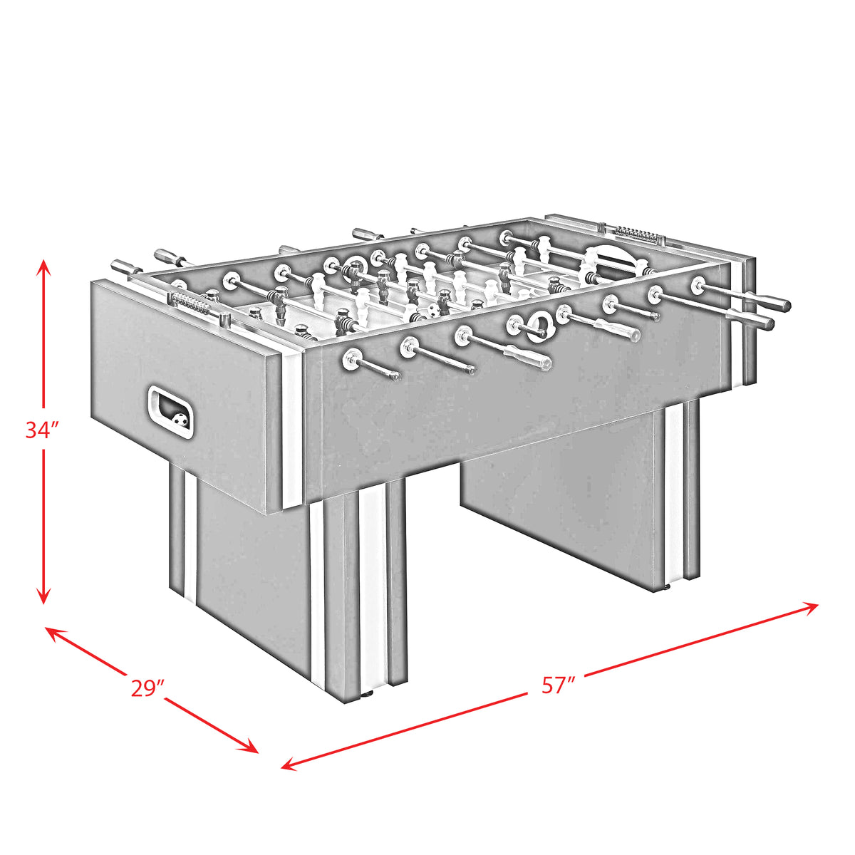 Clara Foosball Table - Jack’s Furniture and More (Laredo, TX)