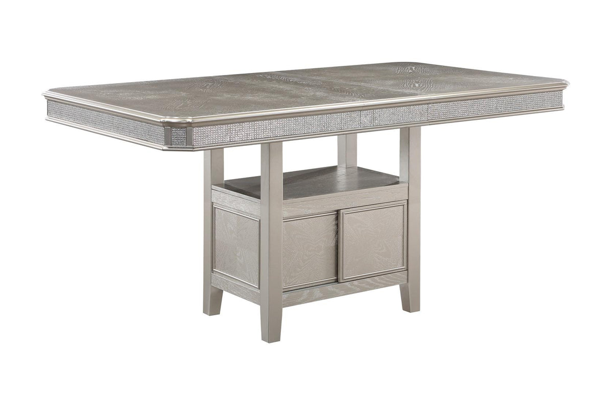 Klina Counter Height Table (1x12 Leaf) - Jack’s Furniture and More (Laredo, TX)