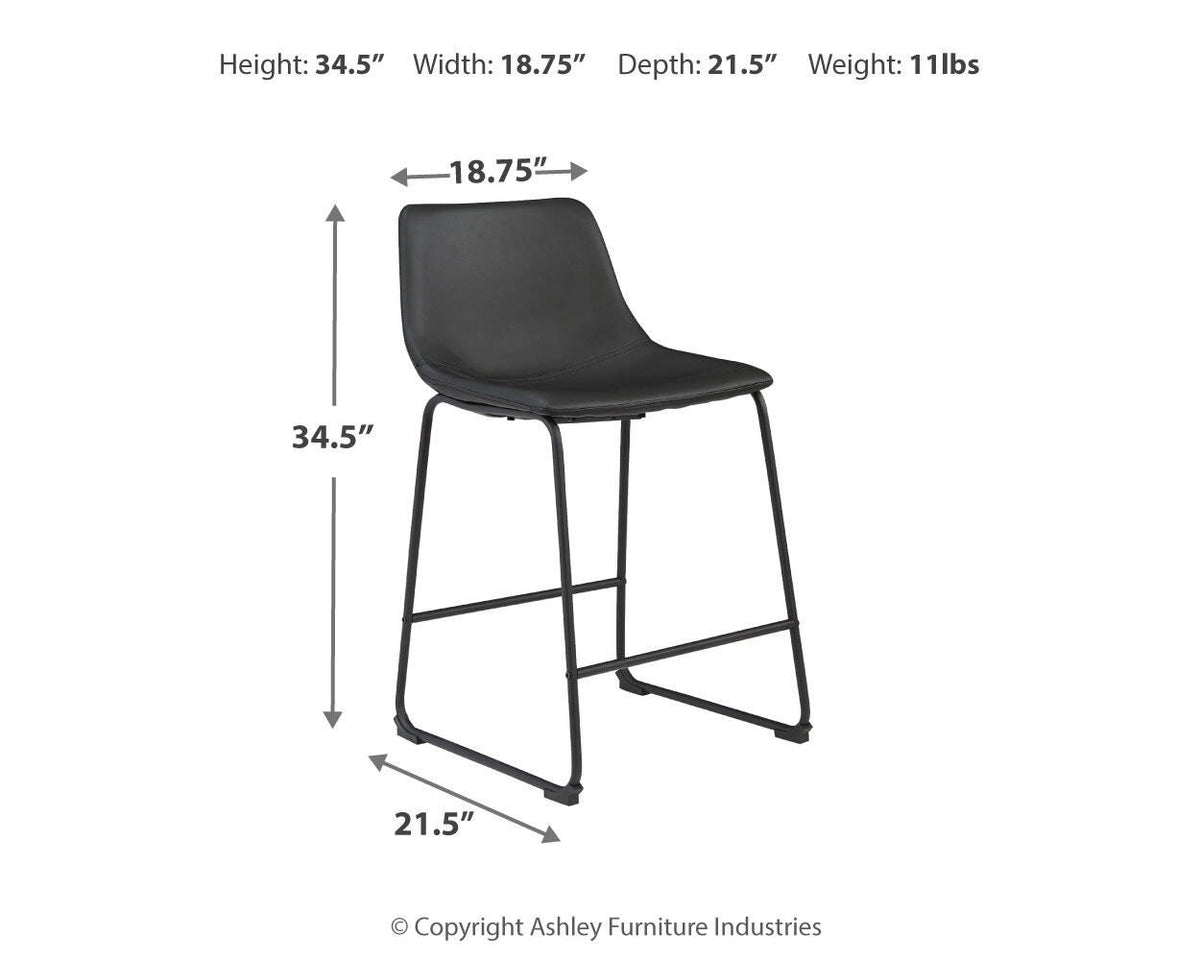 Centiar Counter Height Bar Stool - Jack’s Furniture and More (Laredo, TX)