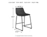 Centiar Counter Height Bar Stool - Jack’s Furniture and More (Laredo, TX)