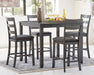 Bridson Counter Height Dining Table and Bar Stools (Set of 5) - Jack’s Furniture and More (Laredo, TX)