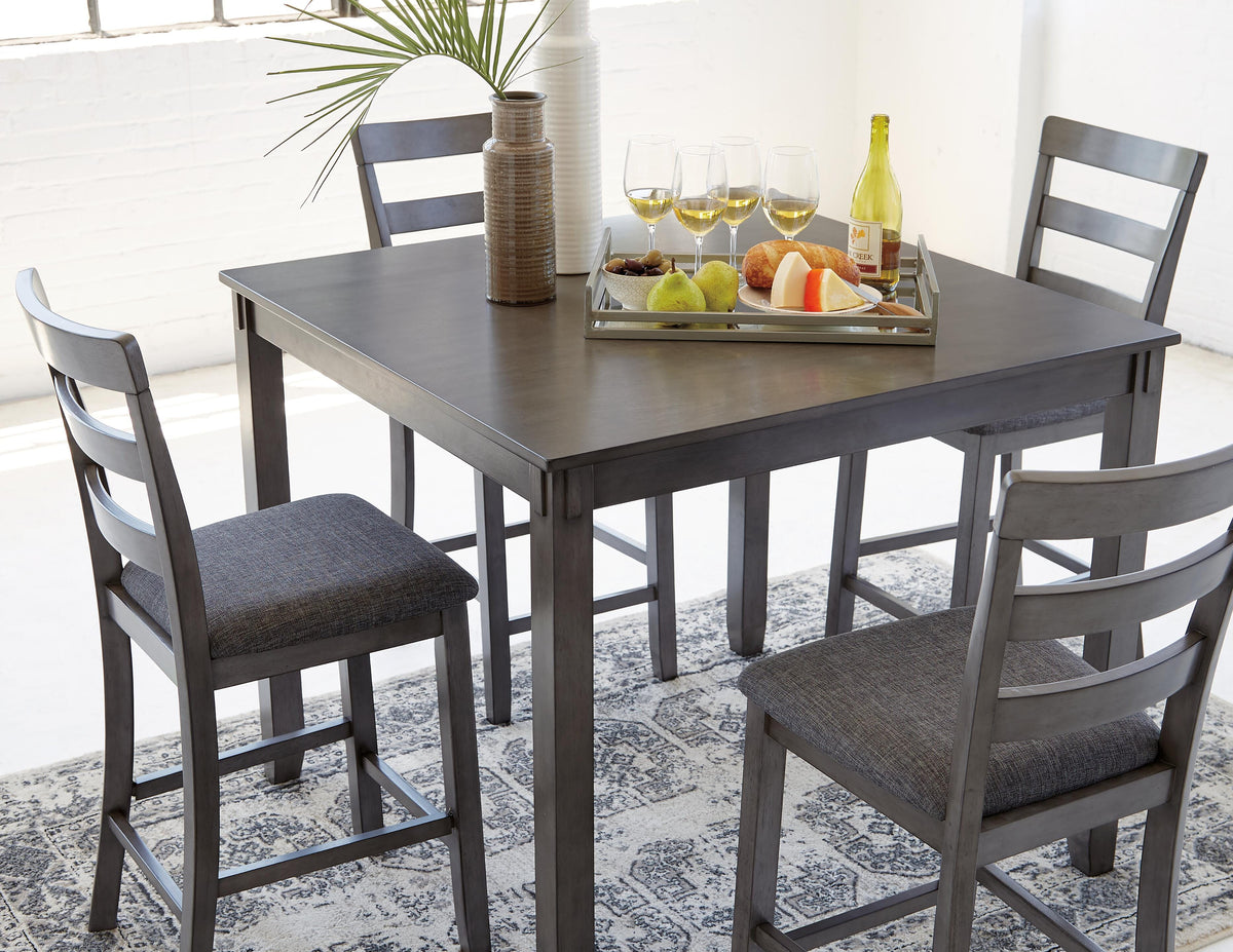 Bridson Counter Height Dining Table and Bar Stools (Set of 5) - Jack’s Furniture and More (Laredo, TX)