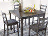 Bridson Counter Height Dining Table and Bar Stools (Set of 5) - Jack’s Furniture and More (Laredo, TX)