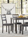 Bridson Dining Table and Chairs with Bench (Set of 6) - Jack’s Furniture and More (Laredo, TX)