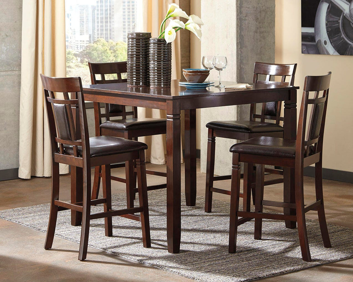 Bennox Counter Height Dining Table and Bar Stools (Set of 5) - Jack’s Furniture and More (Laredo, TX)
