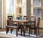 Bennox Dining Table and Chairs with Bench (Set of 6) - Jack’s Furniture and More (Laredo, TX)