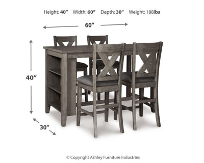 Caitbrook Counter Height Dining Package - Jack’s Furniture and More (Laredo, TX)