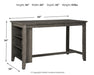 Caitbrook Counter Height Dining Table - Jack’s Furniture and More (Laredo, TX)