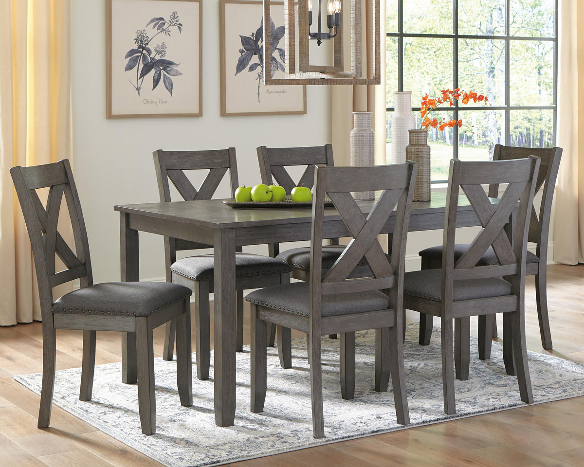 Caitbrook Dining Table and Chairs (Set of 7) - Jack’s Furniture and More (Laredo, TX)