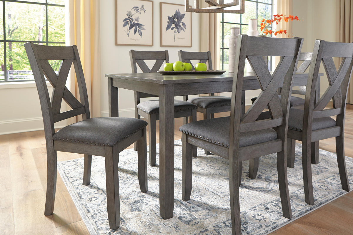 Caitbrook Dining Table and Chairs (Set of 7) - Jack’s Furniture and More (Laredo, TX)