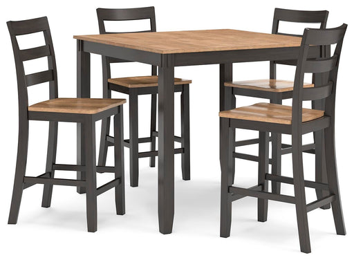 Gesthaven Counter Height Dining Table and 4 Barstools (Set of 5) - Jack’s Furniture and More (Laredo, TX)
