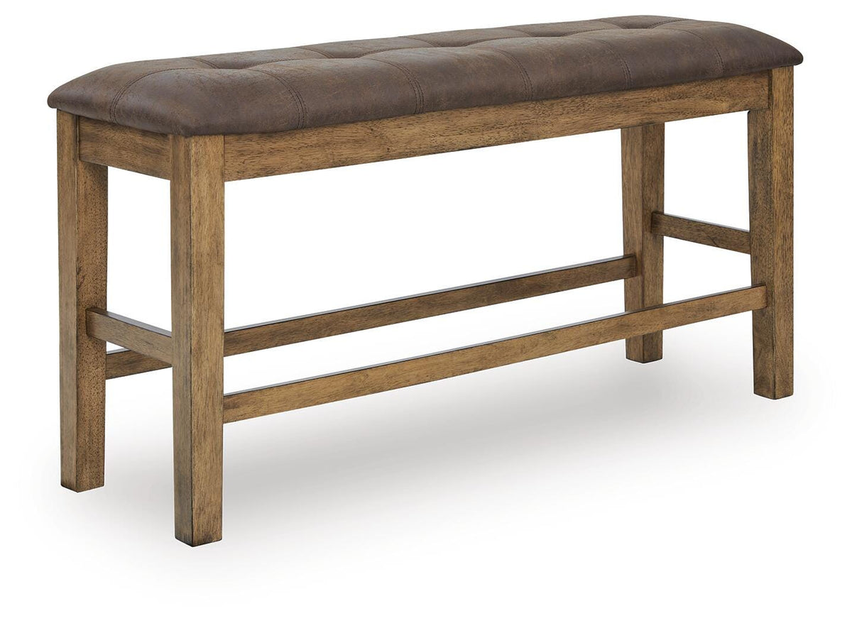 Urbinforte Counter Height Dining Bench - Jack’s Furniture and More (Laredo, TX)