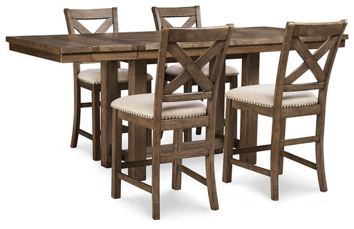 Moriville Counter Height Dining Set - Jack’s Furniture and More (Laredo, TX)