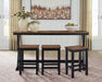 Wildenauer Counter Height Dining Table and 3 Barstools Set - Jack’s Furniture and More (Laredo, TX)