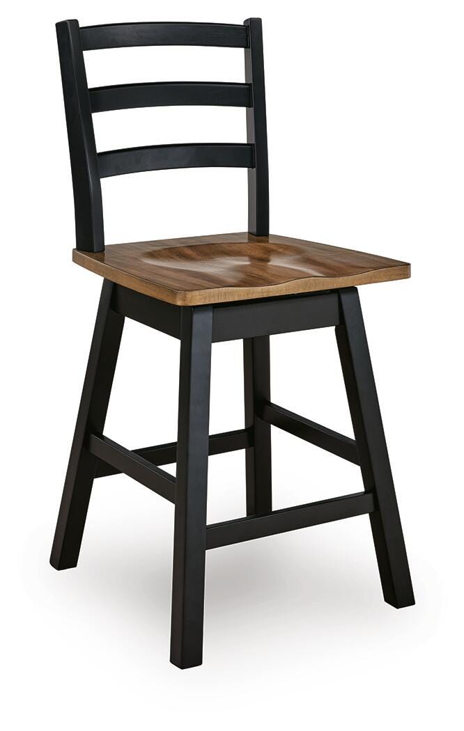 Wildenauer Counter Height Swivel Barstool - Jack’s Furniture and More (Laredo, TX)