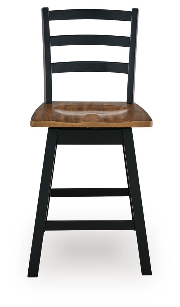 Wildenauer Counter Height Swivel Barstool - Jack’s Furniture and More (Laredo, TX)