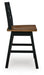 Wildenauer Counter Height Swivel Barstool - Jack’s Furniture and More (Laredo, TX)