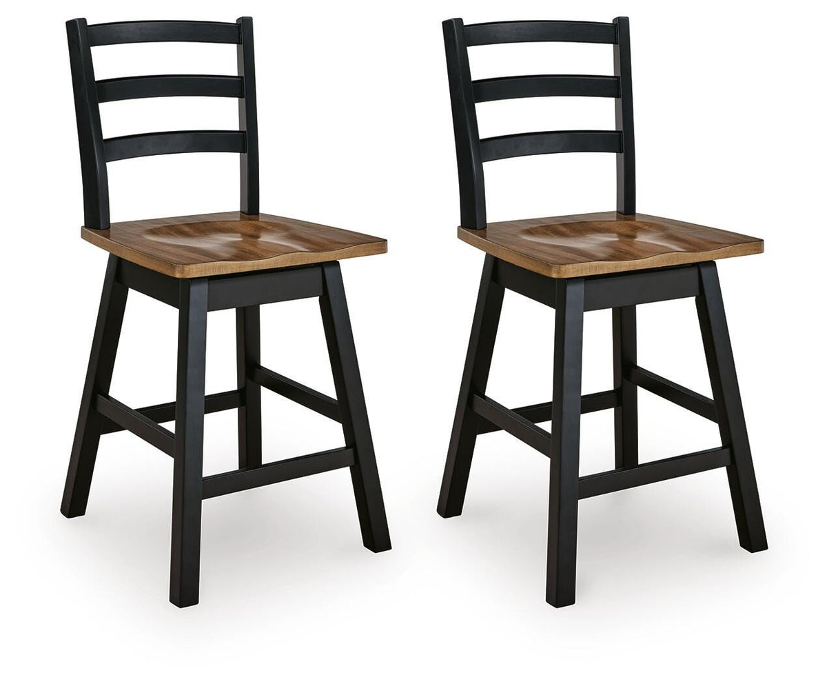 Wildenauer Counter Height Swivel Barstool - Jack’s Furniture and More (Laredo, TX)