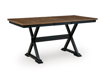 Wildenauer Counter Height Butterfly Extension Table - Jack’s Furniture and More (Laredo, TX)