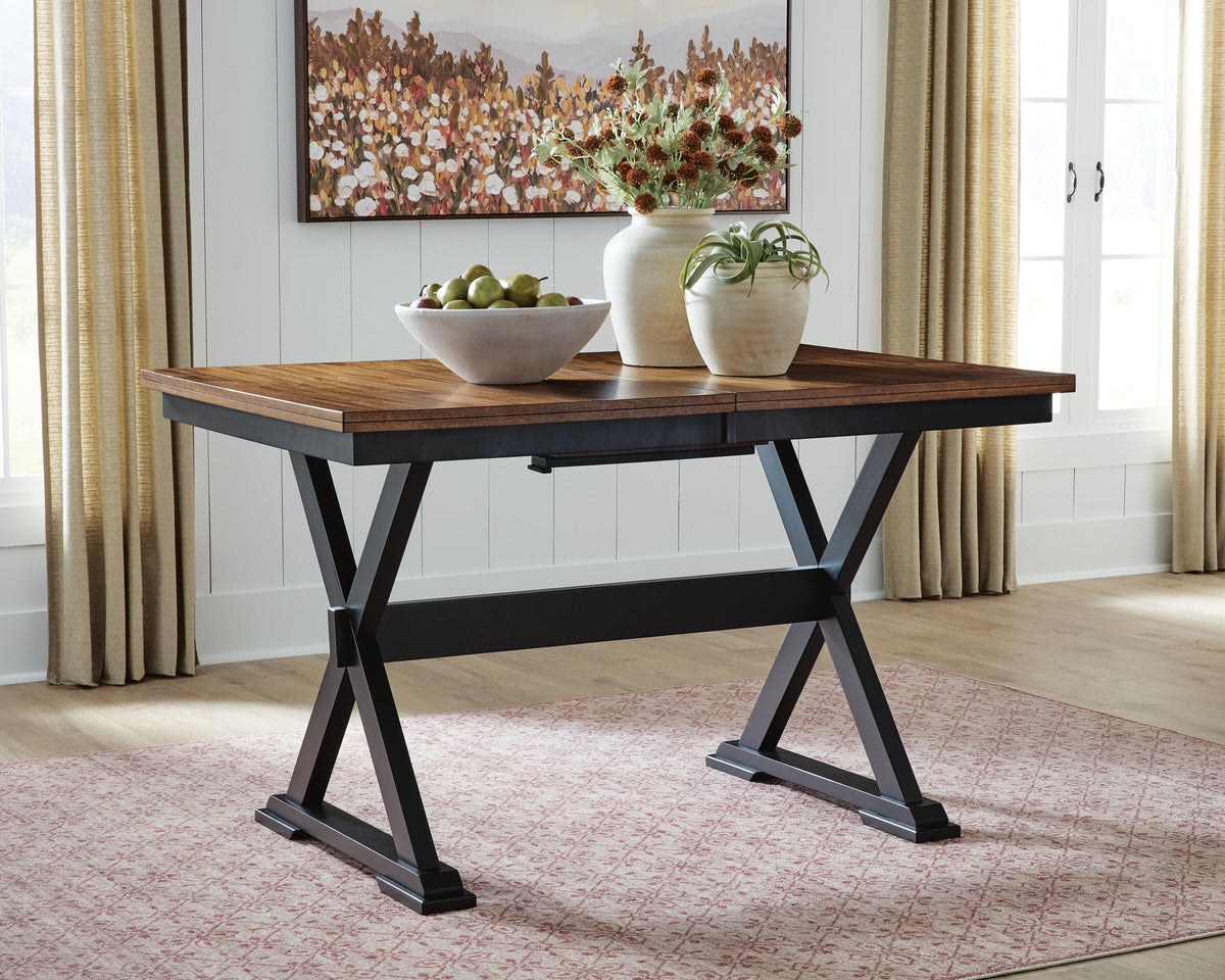 Wildenauer Counter Height Butterfly Extension Table - Jack’s Furniture and More (Laredo, TX)