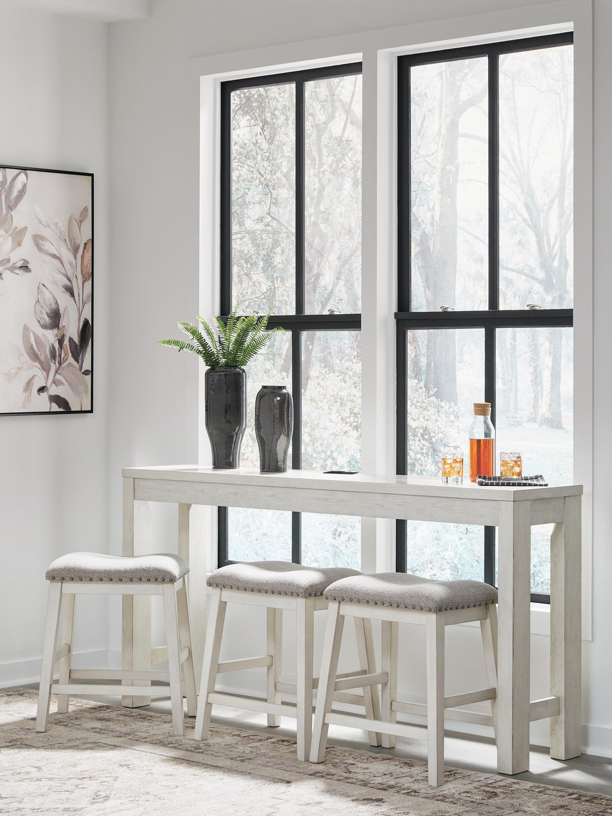 Robbinsdale Counter Height Dining Table and 3 Barstools Set - Jack’s Furniture and More (Laredo, TX)