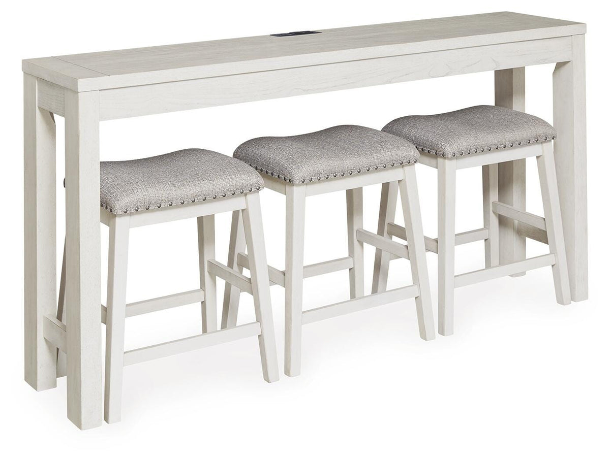 Robbinsdale Counter Height Dining Table and 3 Barstools Set - Jack’s Furniture and More (Laredo, TX)