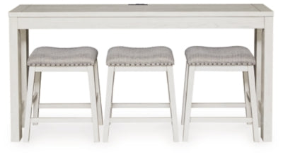 Robbinsdale Counter Height Dining Table and 3 Barstools Set - Jack’s Furniture and More (Laredo, TX)