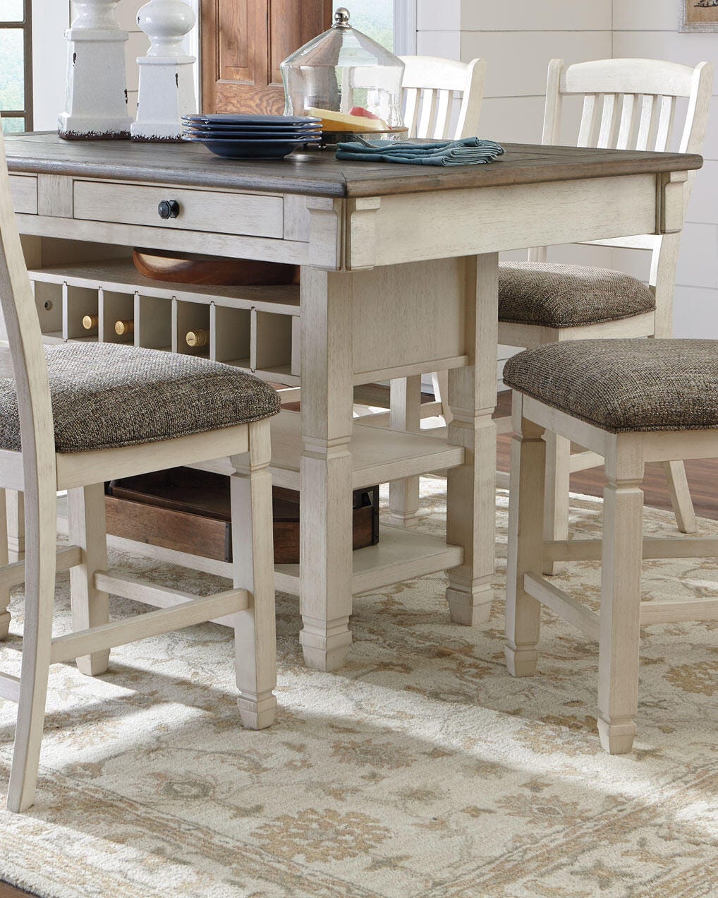 Bolanburg Counter Height Dining Table - Jack’s Furniture and More (Laredo, TX)