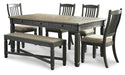 Tyler Creek Dining Set - Jack’s Furniture and More (Laredo, TX)