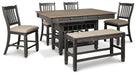 Tyler Creek Counter Height Dining Set - Jack’s Furniture and More (Laredo, TX)