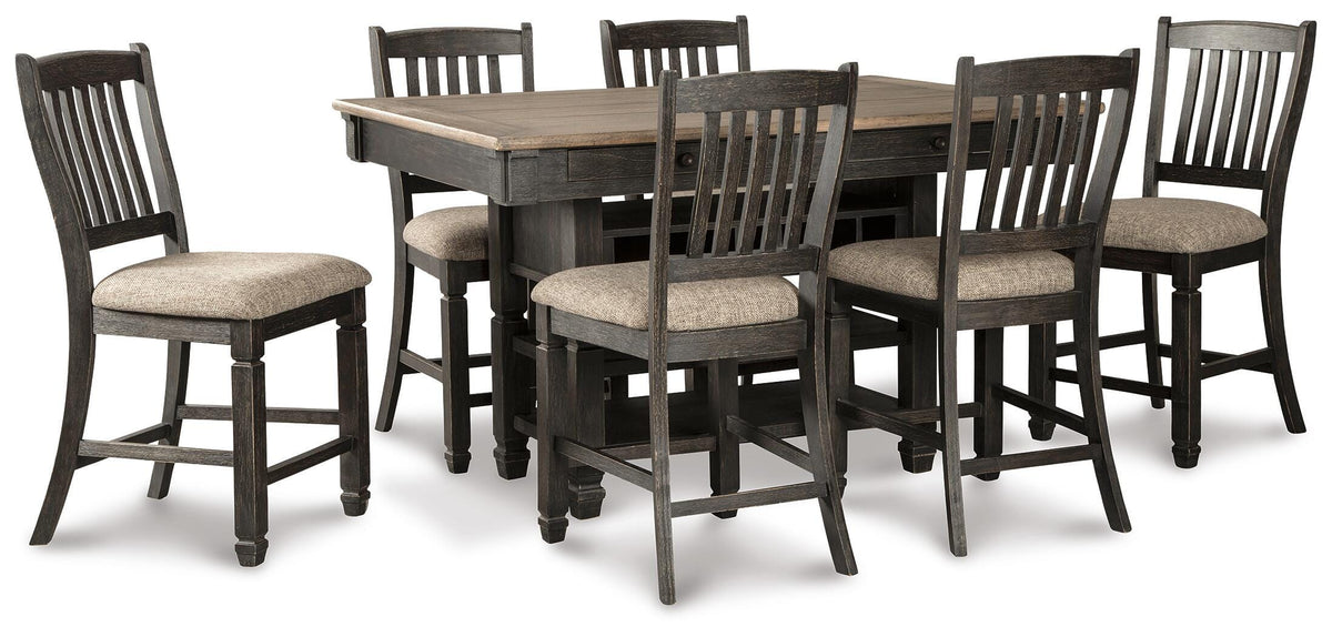 Tyler Creek Counter Height Dining Set - Jack’s Furniture and More (Laredo, TX)