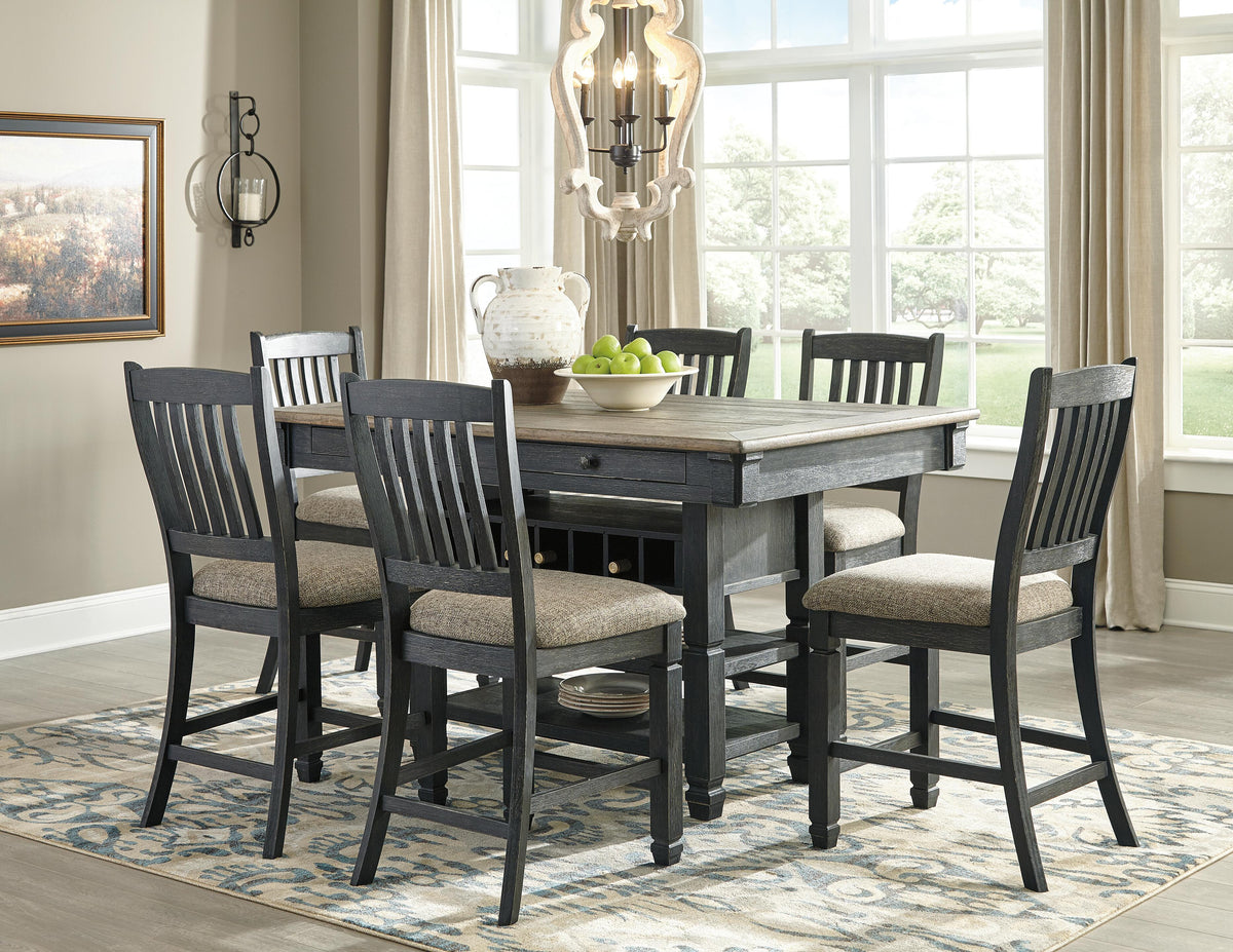 Tyler Creek Counter Height Dining Set - Jack’s Furniture and More (Laredo, TX)