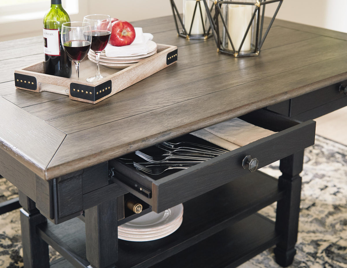 Tyler Creek Counter Height Dining Set - Jack’s Furniture and More (Laredo, TX)