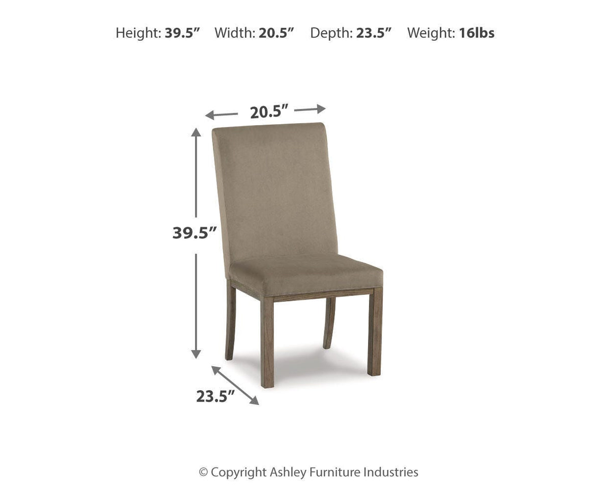 Chrestner Dining Chair - Jack’s Furniture and More (Laredo, TX)
